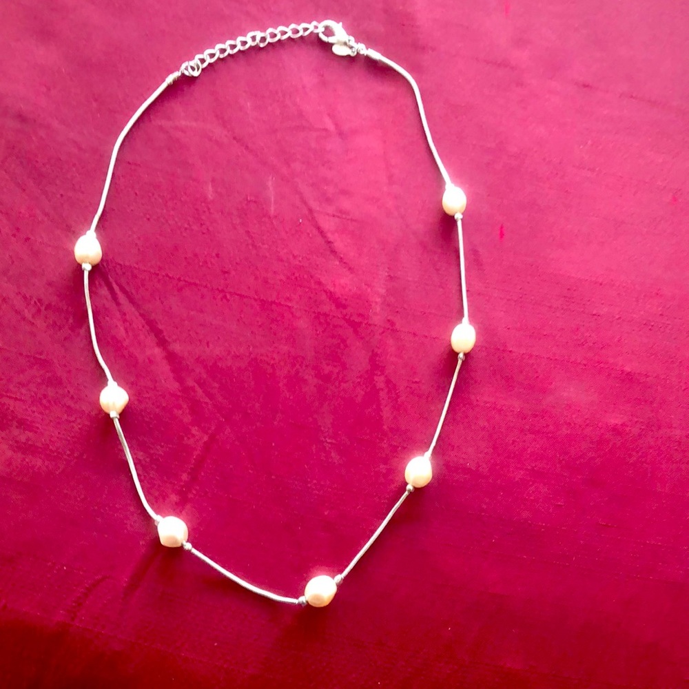 Faux Pearl necklace